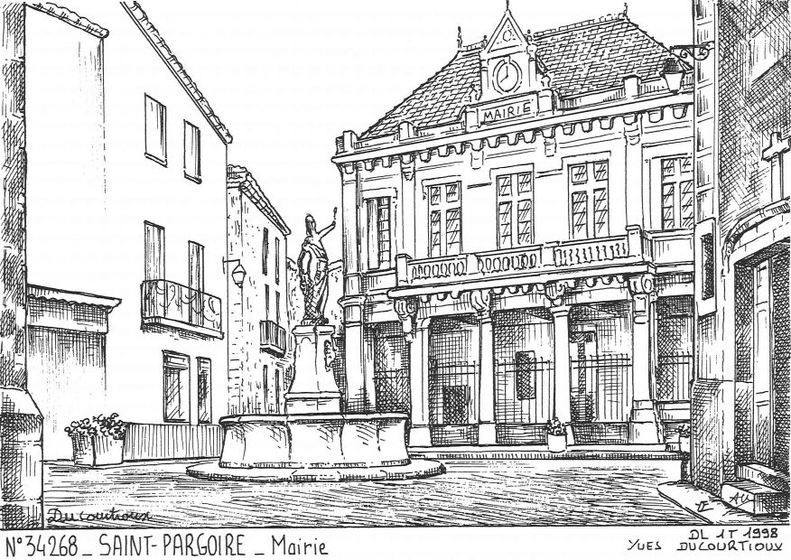 N 34268 - ST PARGOIRE - mairie
